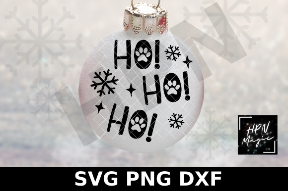Download Ho Ho Ho SVG Pet Christmas Ornament SVG - Pet christmas ornament svg Collection