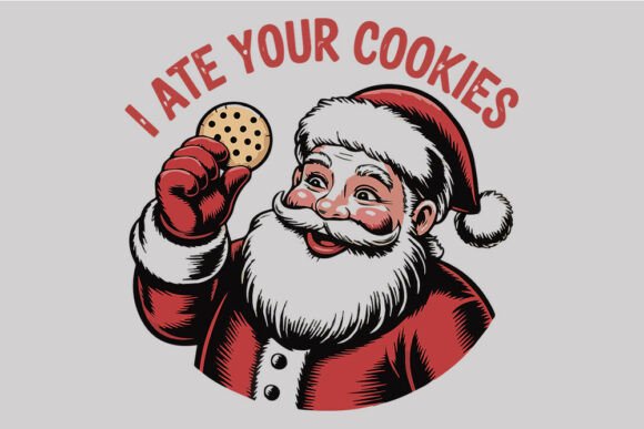 Download Funny Vintage Santa Claus SVG -Retro Chr - Santa claus svg Collection