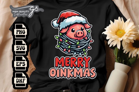 Download Merry Oinkmas Farm Christmas SVG - Farm christmas svg Collection