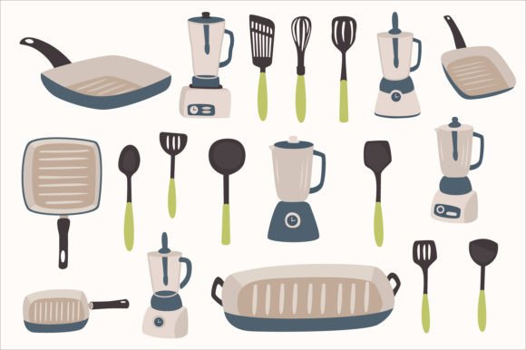 Download Set of Kitchenware Collection - Kitchenware Collection