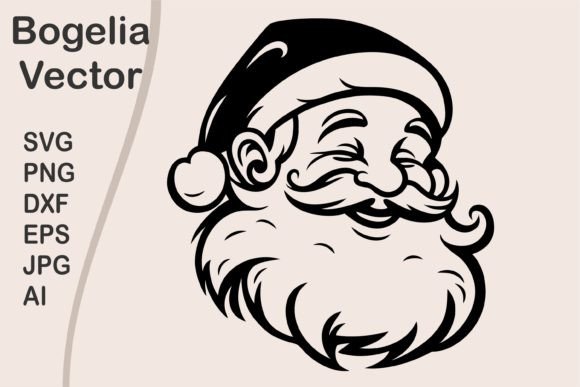 Download Santa Claus Svg Cut File, Santa Face - Santa claus svg Collection