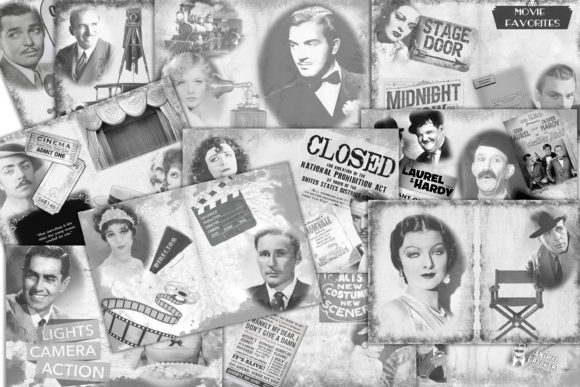 Download 12 Black and White Movies Backgrounds - Movies Collection