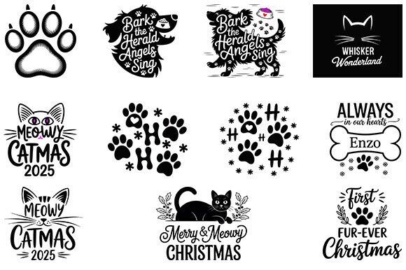 Download Cat Christmas,Pet Christmas Ornament Svg - Pet christmas ornament svg Collection