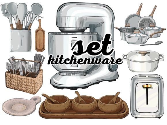 Download Kitchenware Set - Kitchenware Collection