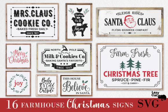 Download Farmhouse Christmas Sign Bundle - Farmhouse christmas sign bundle Collection