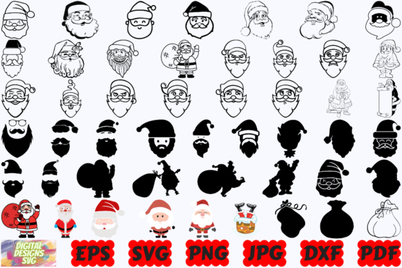 Download Santa SVG | Santa Claus SVG | Christmas - Santa claus svg Collection