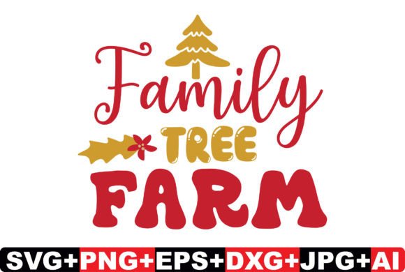 Download Family Tree Farm Christmas SVG Design - Farm christmas svg Collection